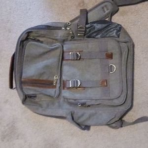 Canvas backpack